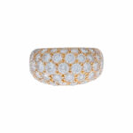 Pavèe Diamant Ring Gelbgold 750/18K ca. 1.20ct. Vorschau