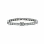 Rieviérearmband 18,5cm Weißgold 585 / 14K mit 2,88ct Diamanten - Bild 2 Vorschau