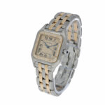 Cartier Panthère Ref. 187049 2 row gold with Diamonds Aftermarket ca. 1990 - Bild 2 Vorschau