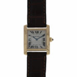 Cartier Tank Française Ref 1821 Gold 18K Quarz 25x30mm Mint Condition - Bild 11 Vorschau
