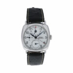 Dubey & Schaldenbrand Diplomatic Argent 925 Sterling Carré Cambré Diplomatic GMT Vorschau