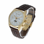 Delma Klondike Triple Calender Moonphase 18 K Gold SOS Full Set 1992 unworn - Bild 2 Vorschau