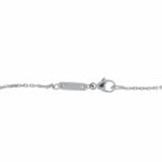 Chopard Happy Spirit Kette 50cm Weißgold 750 / 18K mit 0,03ct Diamant - Bild 3 Vorschau
