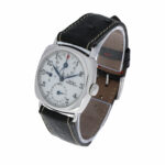 Dubey & Schaldenbrand Diplomatic Argent 925 Sterling Carré Cambré Diplomatic GMT - Bild 2 Vorschau
