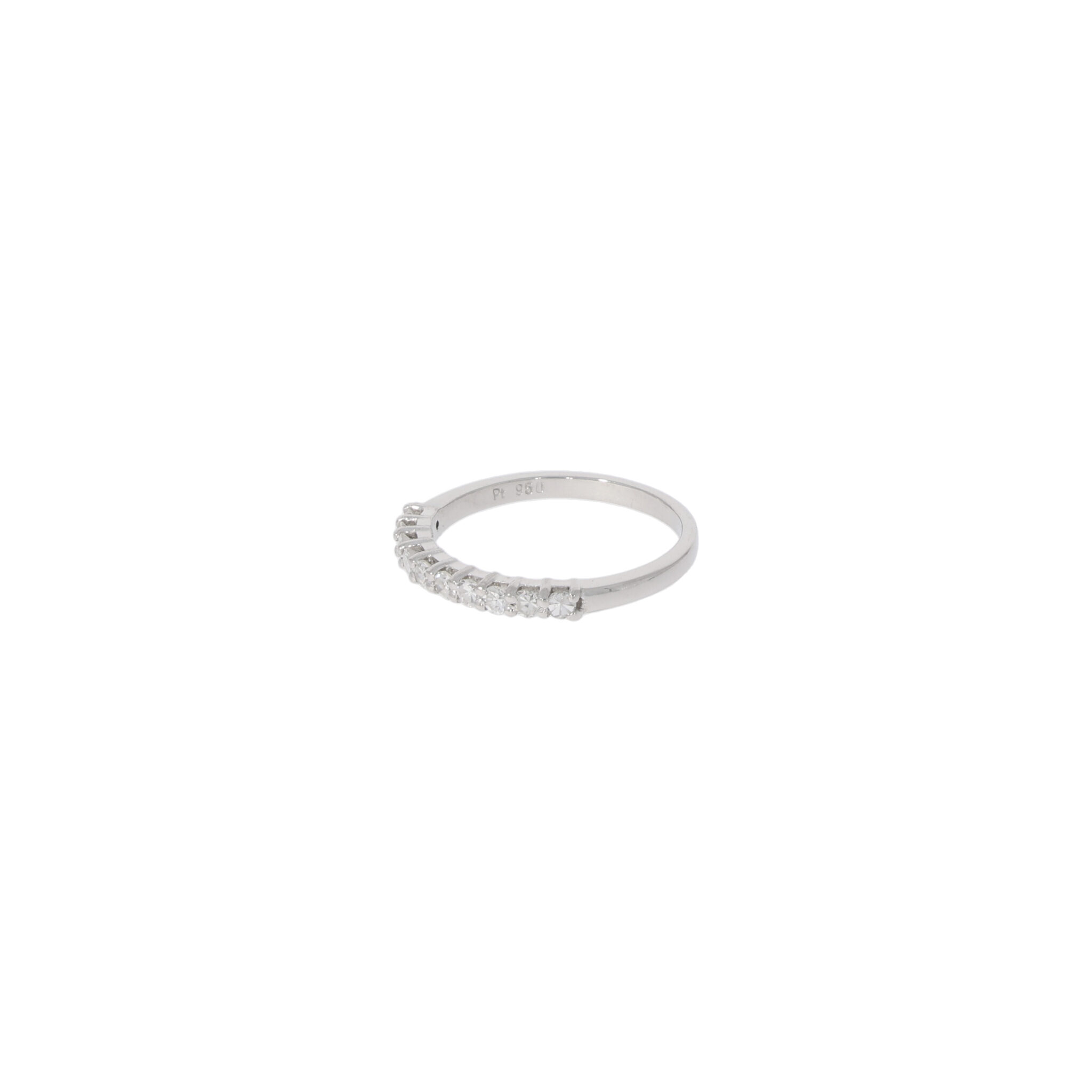 Diamant Ring Platin 950 mit ca. 0,25ct - Bild 2