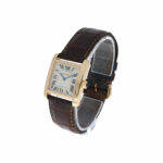 Cartier Tank Française Ref 1821 Gold 18K Quarz 25x30mm Mint Condition - Bild 3 Vorschau