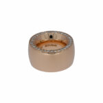 Massiver Bandring von Schubart Gelbgold 750 / 18K mit 1,1ct Diamanten - Bild 2 Vorschau