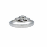 Solitärring Gr.49 Weißgold 750 / 18K mit ca. 1,01ct Diamanten / IGI Zert. - Bild 4 Vorschau