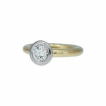 Solitär Brillant Ring Gelbgold 585/14K ca. 1.07ct. Gr. 54 - Bild 4 Vorschau