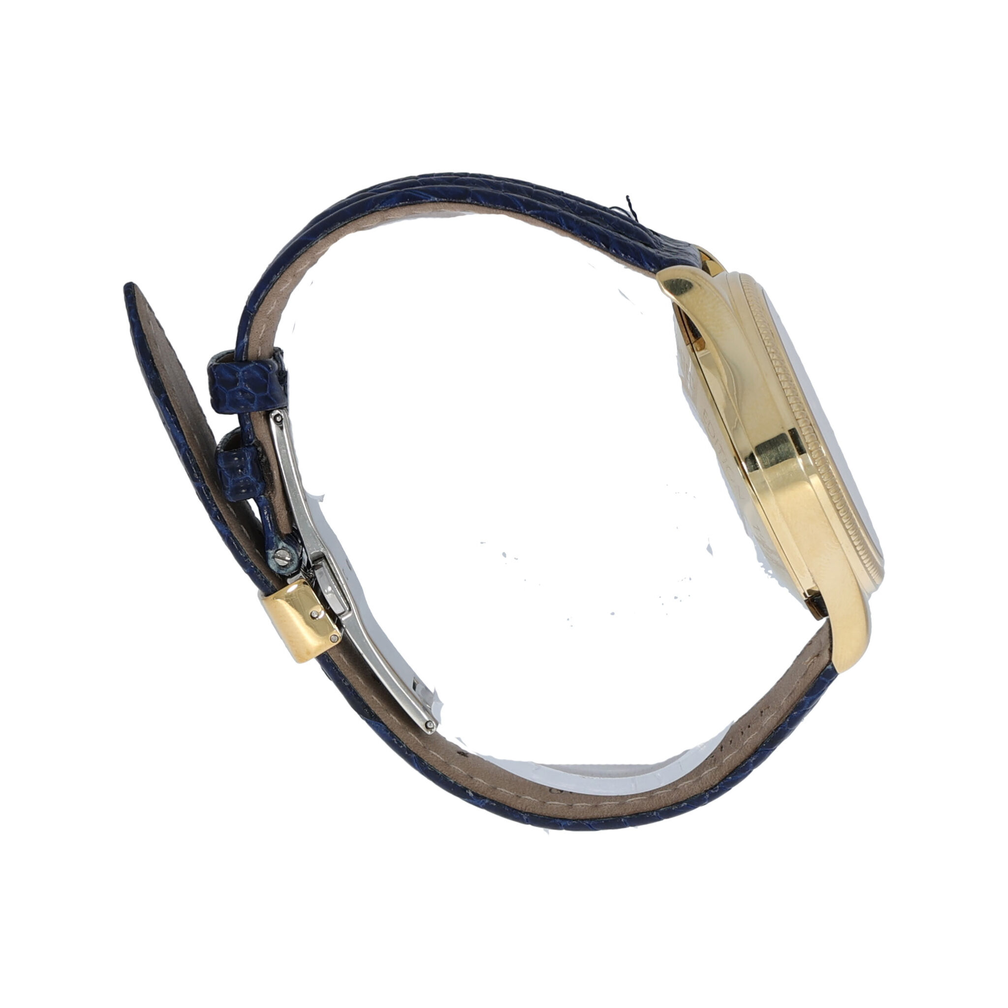 Delma Klondike Jahresuhr 1995 Gold 18K Wecker NOS ungetragen - Bild 7