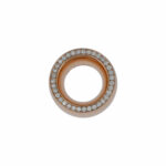 Massiver Bandring von Schubart Gelbgold 750 / 18K mit 1,1ct Diamanten - Bild 3 Vorschau
