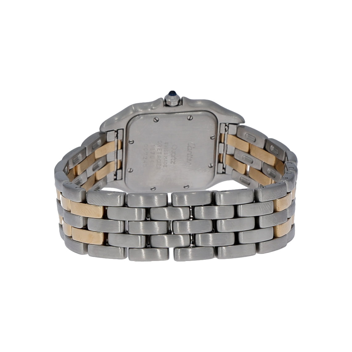 Cartier Panthère Ref. 187049 2 row gold with Diamonds Aftermarket ca. 1990 - Bild 10