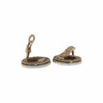 Bulgari Monete Coin Ohrclips Gelb-, Weißgold 750 / 18 K - Bild 2 Vorschau