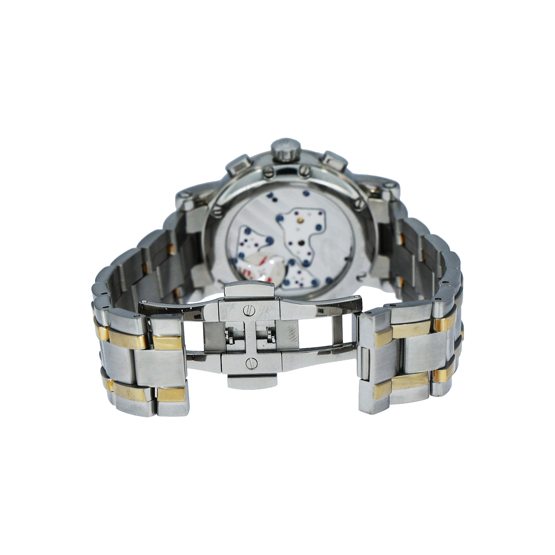 Bruno Söhnle Chronograph bicolor Quarz mit Panorama Datum - Bild 5