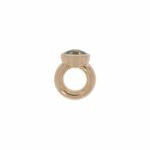 Massiver Bandring von Schubart Gelbgold 750 / 18K mit blauen Topas - Bild 3 Vorschau