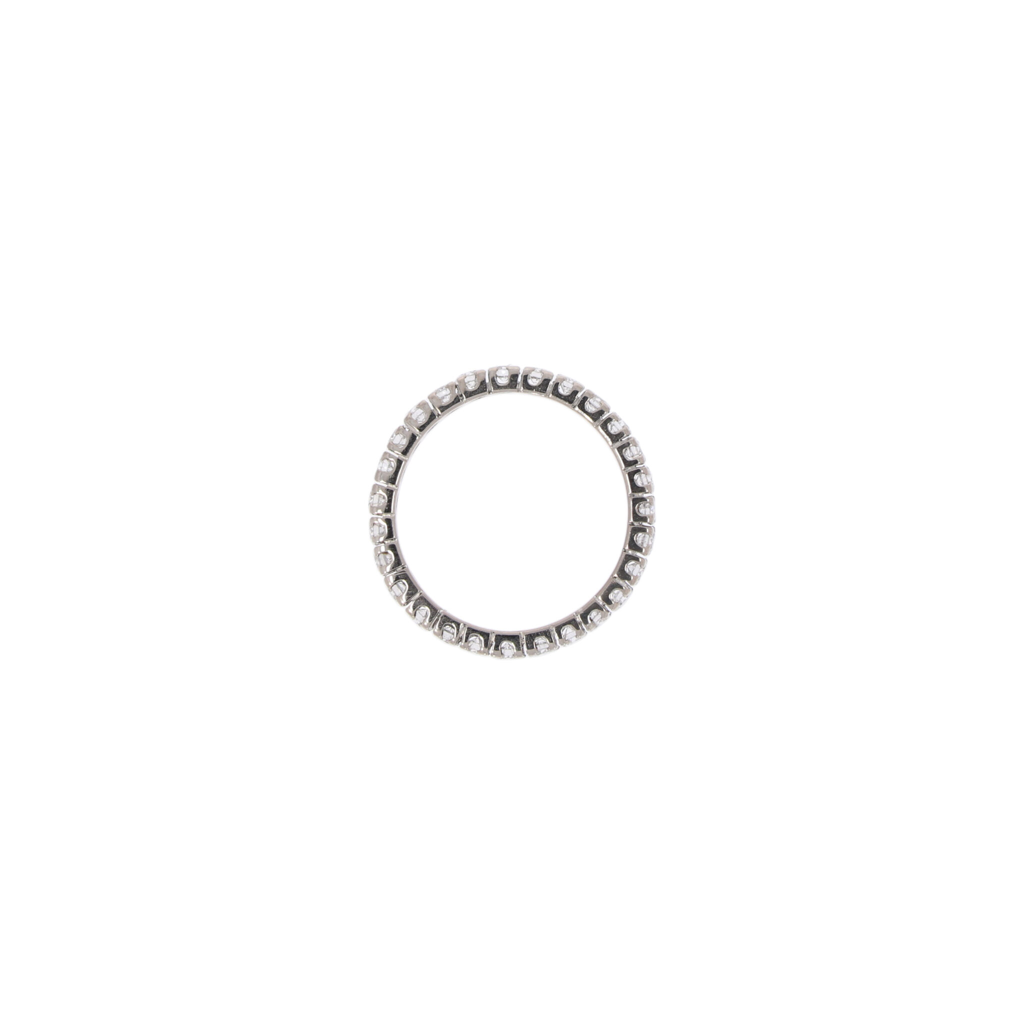 Memoire Ring Weißgold 750 / 18K mit ca. 0,5ct Diamanten - Bild 3