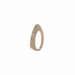Ring Gelbgold 750 / 18K mit ca. 0,28ct Diamanten - Bild 2 Vorschau