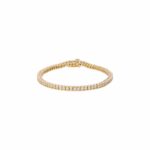Riviérearmband mit ca.2,2ct Diamanten 18cm Gelbgold 585 / 14K Vorschau