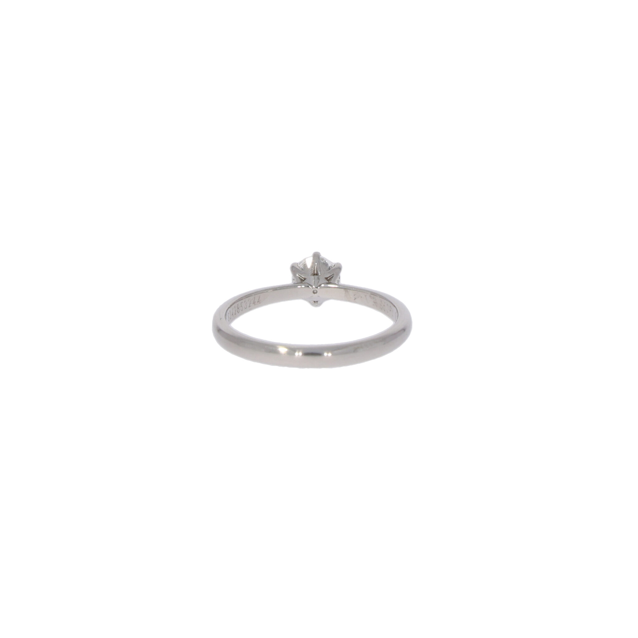 Solitärring mit 0,5ct Gr. 54 Platin 950 / GIA Zertifikat - Bild 3