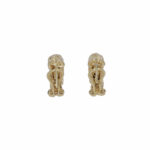 Clipcreolen Gelbgold 750 / 18K mit ca. 0,6 ct - Bild 4 Vorschau