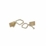 Designer Ohrringe Gelbgold 750 / 18K mit ca. 1ct - Bild 3 Vorschau