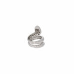 Schlangenring Weißgold 750 / 18K mit 1,4ct Diamanten - Bild 3 Vorschau