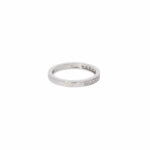 Wempe Halbmemoire Ring Gr. 51 ca. 0,1ct Diamanten Weißgold 750/ 18K - Bild 3 Vorschau