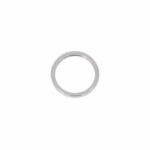 Wempe Halbmemoire Ring Gr. 51 ca. 0,1ct Diamanten Weißgold 750/ 18K - Bild 4 Vorschau