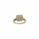 Invisible Setting Ring mit ca. 1ct Diamanten Gelbgold 585 / 14K - Bild 3 Vorschau