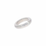 Massiver Spannring Weißgold 585 / 14K mit ca. 0,45ct Diamant - Bild 3 Vorschau