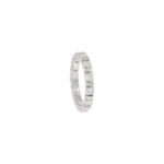 Memoire Ring Weißgold 750 / 18K mit ca. 1,05ct Diamanten - Bild 4 Vorschau