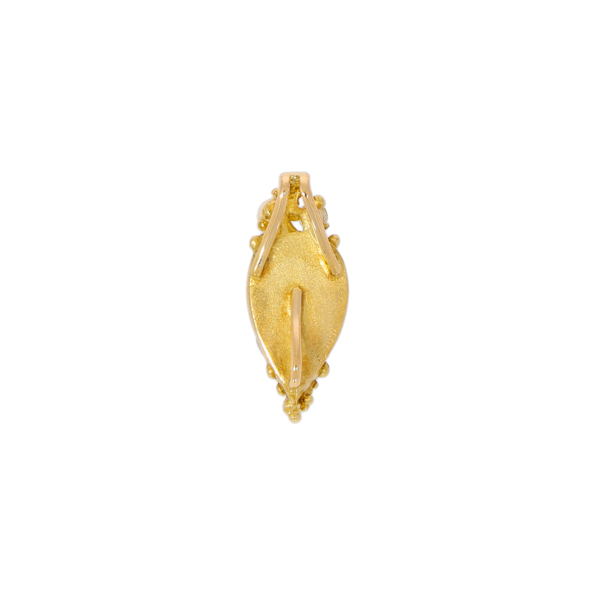 Ehinger Schwarz Anhänger Gelbgold 750 / 18K mit Tranzanit, Diamant, Smaragd, Rubin - Bild 4