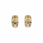Clipstecker mit 0,5ct Diamanten Weiß- Gelbgold 750 / 18K - Bild 3 Vorschau