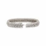 Riviérearmband mit ca.9ct Diamanten Weißgold 750 / 18K - Bild 5 Vorschau