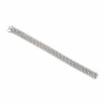 Riviérearmband mit ca.9ct Diamanten Weißgold 750 / 18K - Bild 2 Vorschau