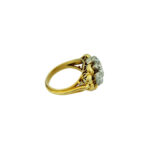 Antik Ring Gr. 52 Gelbgold 750 / 18K mit ca. 1 ct Diamanten - Bild 5 Vorschau