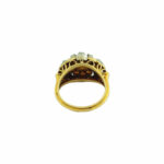 Antik Ring Gr. 52 Gelbgold 750 / 18K mit ca. 1 ct Diamanten - Bild 6 Vorschau