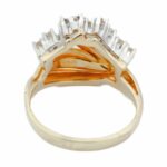 Diamant Retro Ring Gelbgold 750 / 18K Gr. 60 mit ca. 0,25ct - Bild 3 Vorschau