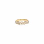 Diamant Ring Gelbgold 750 / 18K Gr. 53 mit ca. 0,31ct Vorschau