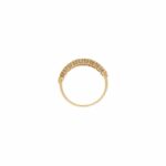 Diamant Ring Gelbgold 750 / 18K Gr. 53 mit ca. 0,31ct - Bild 4 Vorschau