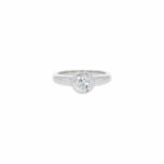 Solitärring Gr.52 Weißgold 585 / 14K mit ca. 1,01ct Diamant Vorschau