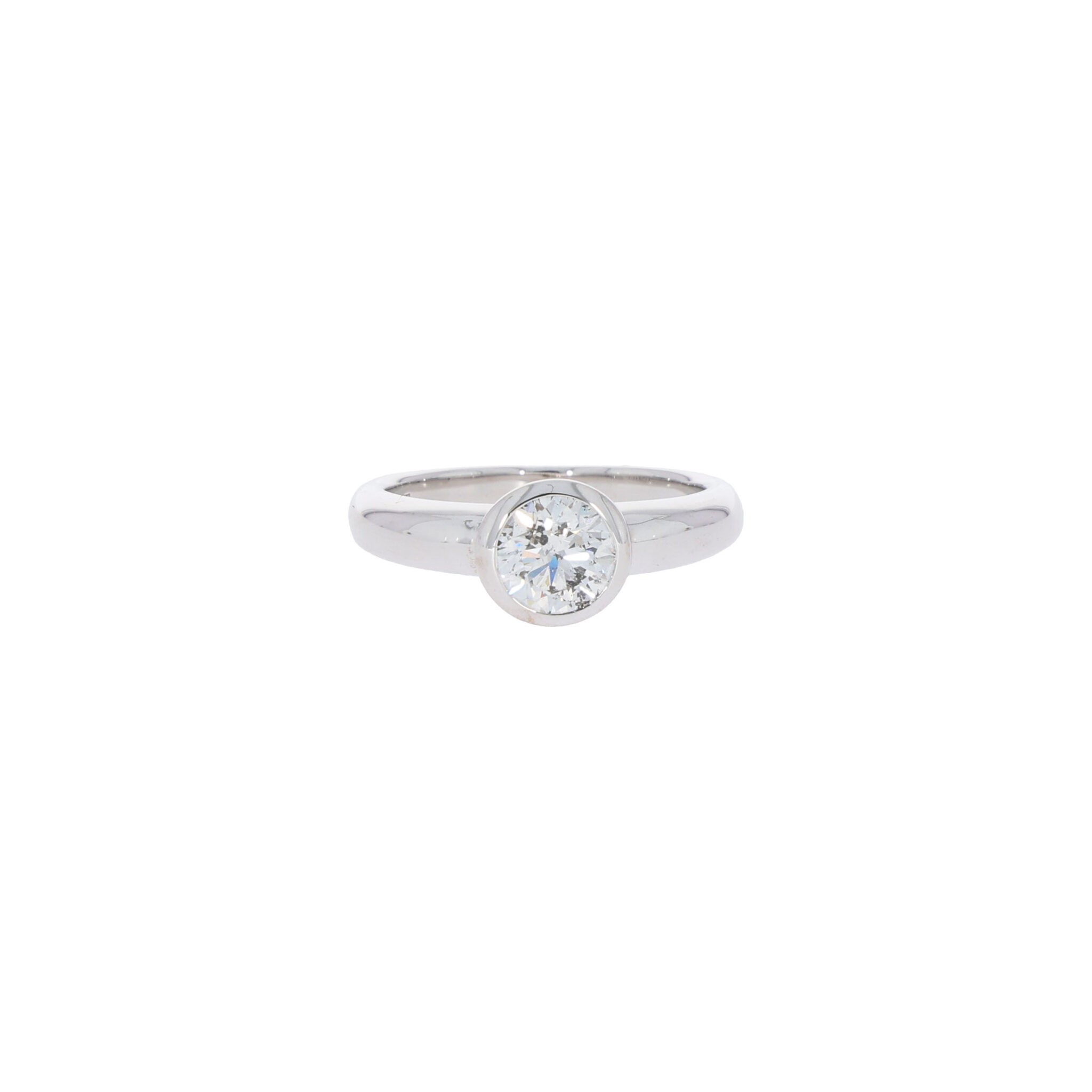 Solitärring Gr.52 Weißgold 585 / 14K mit ca. 1,01ct Diamant