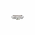 Ring Gr. 48 Weißgold 750 / 18K  mit Diamanten ca. 0,90 ct Vorschau