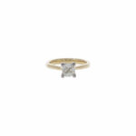 Ring Gr. 53,5 Gelbgold, Weißgold 585 / 14K mit Diamant ca. 1,10 ct Vorschau