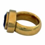 Turmalin Ring Gr. 54 Gelbgold 900 - Bild 5 Vorschau