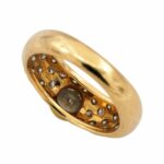 Cocktail Ring Gr.54 ca. 1,2 ct Diamanten Gelbgold 750/ 18K - Bild 6 Vorschau