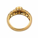 Cocktail Ring Gr.54 ca. 1,2 ct Diamanten Gelbgold 750/ 18K - Bild 8 Vorschau