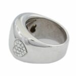 Herz Ring 56 ca. 0,25ct Diamanten Weißgold 750/ 18K - Bild 5 Vorschau