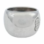 Herz Ring 56 ca. 0,25ct Diamanten Weißgold 750/ 18K - Bild 2 Vorschau