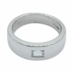 Diamant Ring Gr. 53 ca. 0,33ct Emerald Cut Platin 950 Vorschau